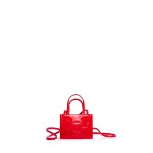 Small Red Patent Telfar Bag